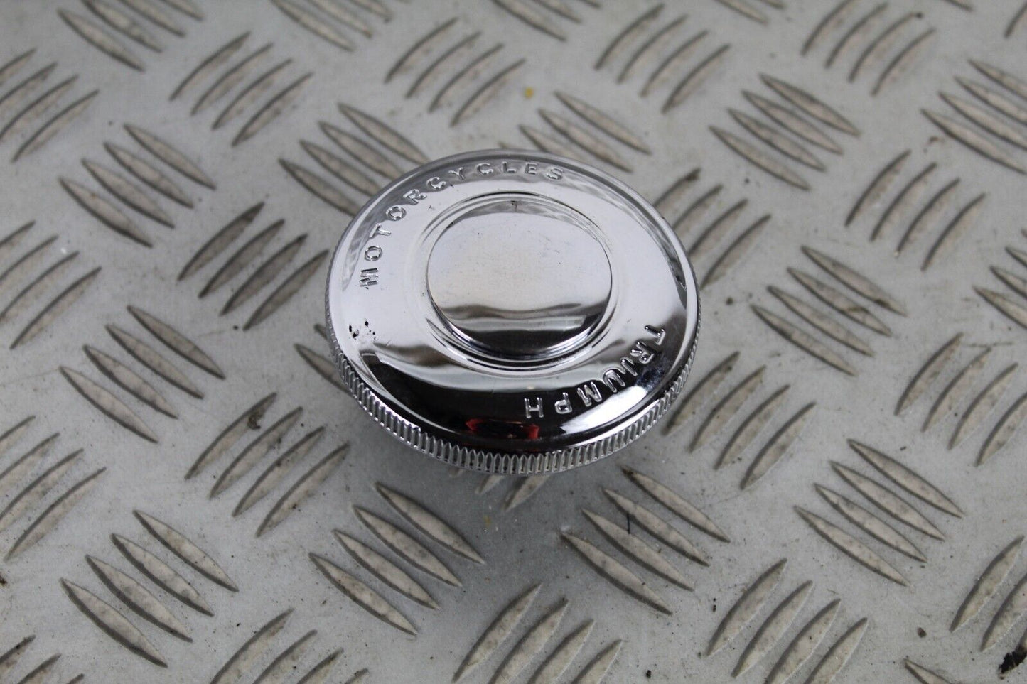 Triumph Bonneville, Thruxton, and Scrambler Chrome Cap