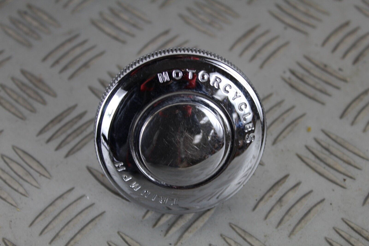 Triumph Bonneville, Thruxton, and Scrambler Chrome Cap
