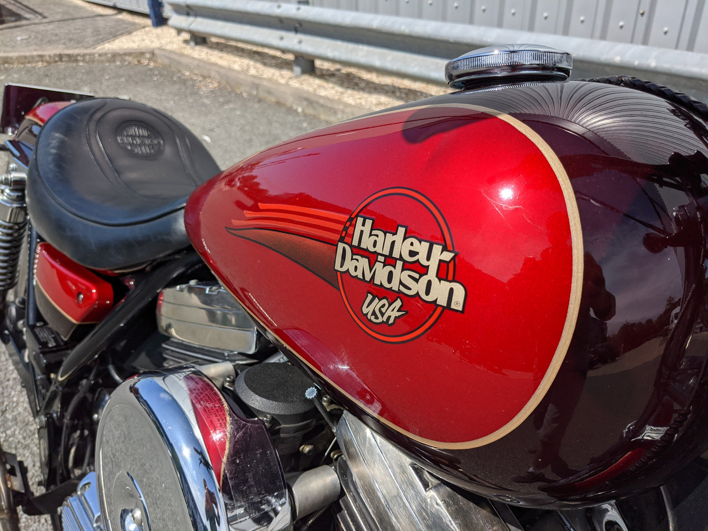 Harley Davidson FXLR 1991 Red *SOLD*