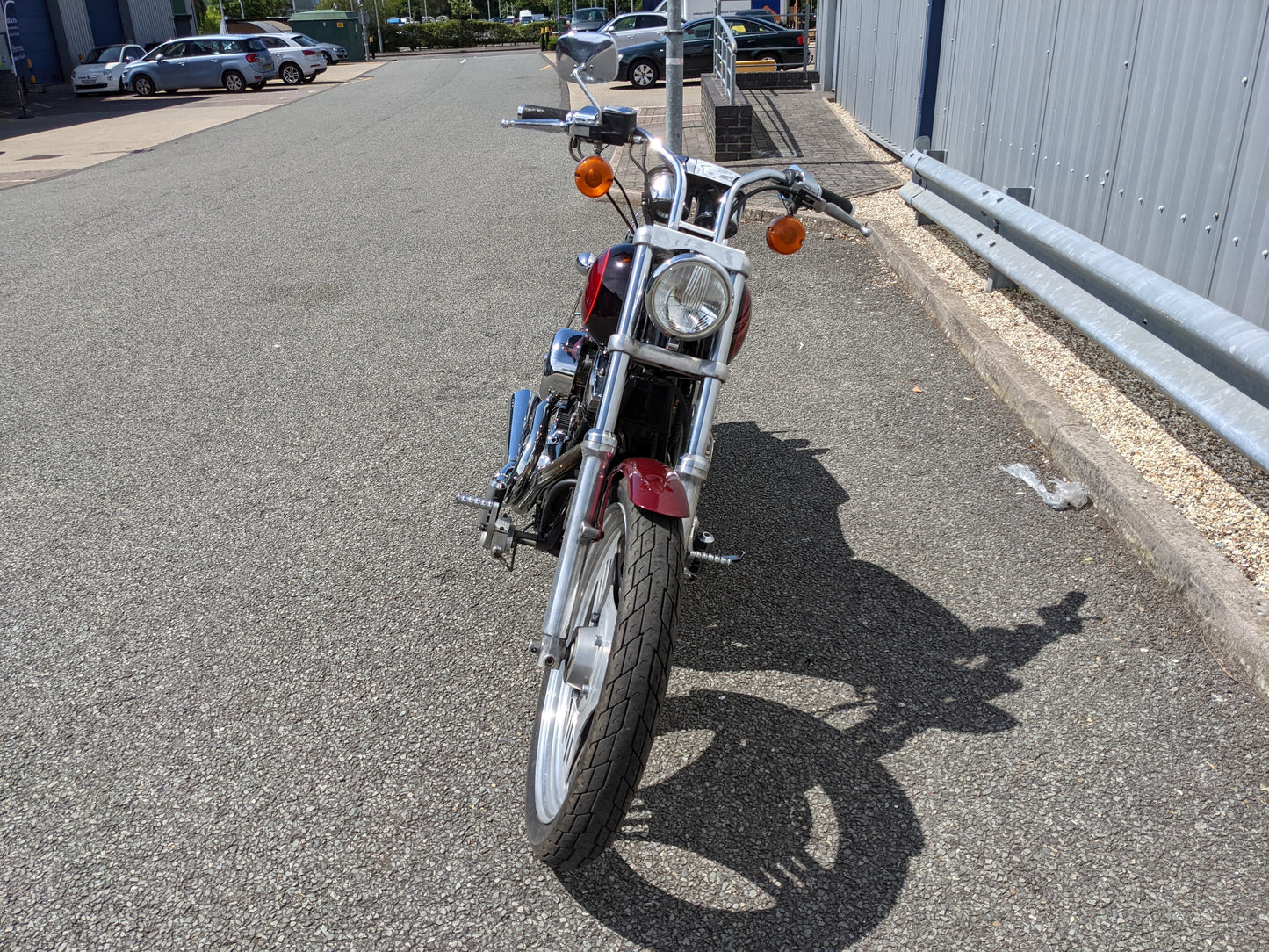 Harley Davidson FXLR 1990 Red / Maroon *SOLD*