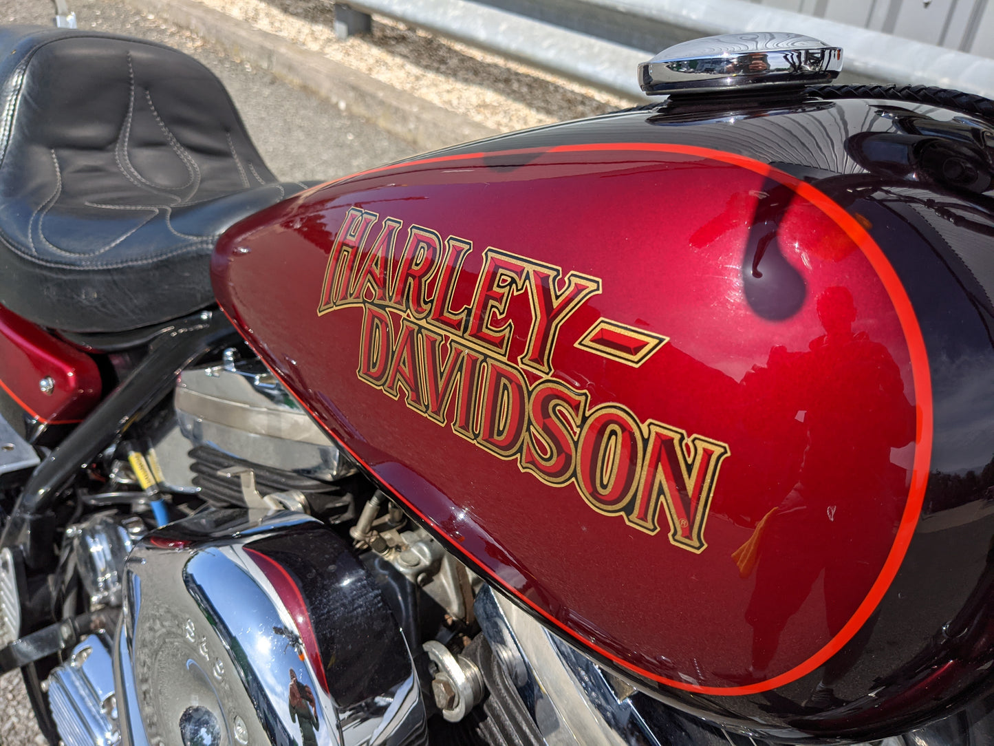 Harley Davidson FXLR 1990 Red / Maroon *SOLD*