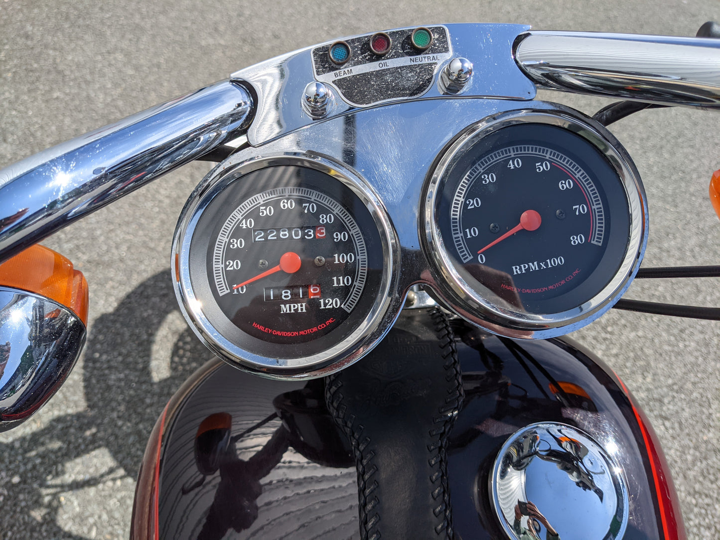 Harley Davidson FXLR 1990 Red / Maroon *SOLD*