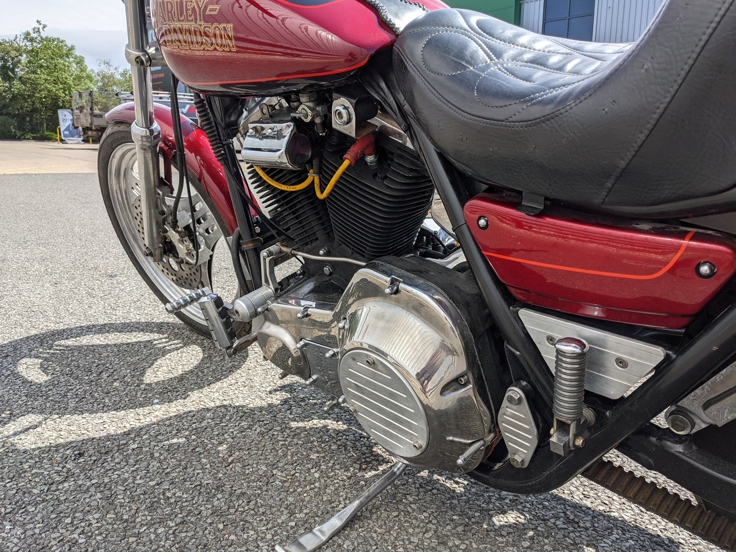 Harley Davidson FXLR 1990 Red / Maroon *SOLD*
