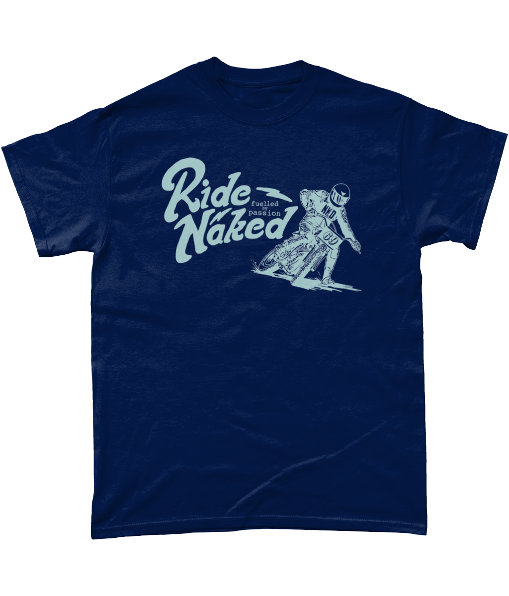 Tracker Heavy Cotton T-Shirt - Navy