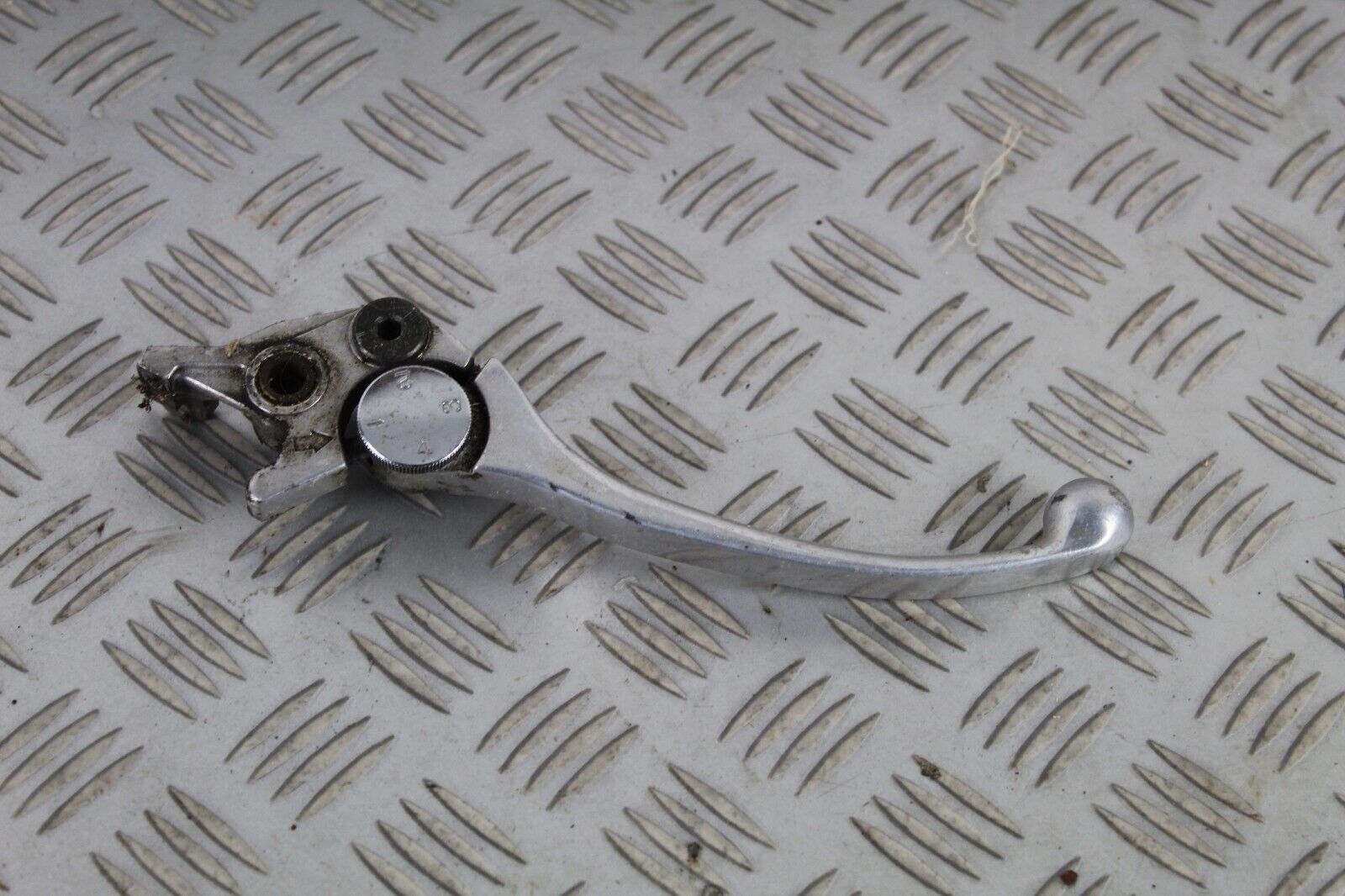 thumbnail image 2 of Emgo Polished Aluminum Front Brake Lever - Adjustable For Triumph Bonneville, Thruxton, Scrambler, Speed Triple 2 of 3