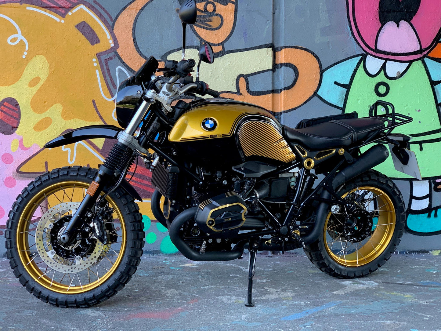 BMW R Nine T Urban G/S Option 719 – 1200cc – Black & Gold – Immaculate *SOLD*
