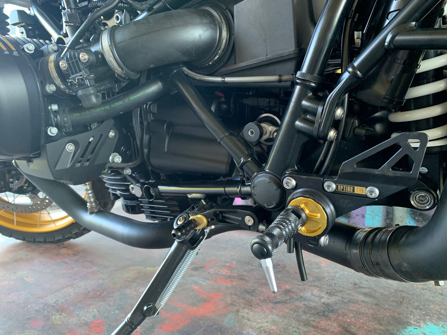 BMW R Nine T Urban G/S Option 719 – 1200cc – Black & Gold – Immaculate *SOLD*