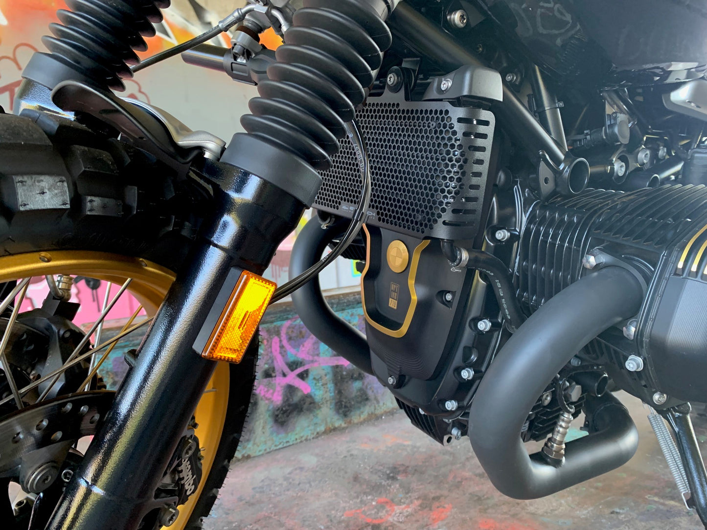 BMW R Nine T Urban G/S Option 719 – 1200cc – Black & Gold – Immaculate *SOLD*
