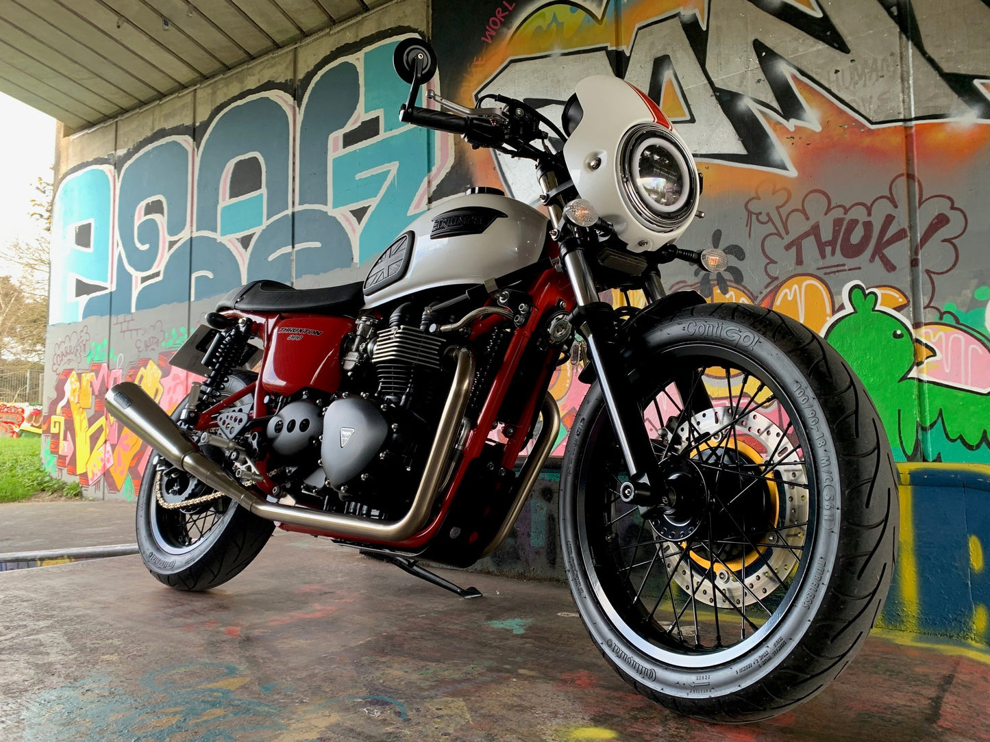 Triumph Thruxton 900 – 2010 10th Anniversary Edition – Custom Build – Rare *SOLD*