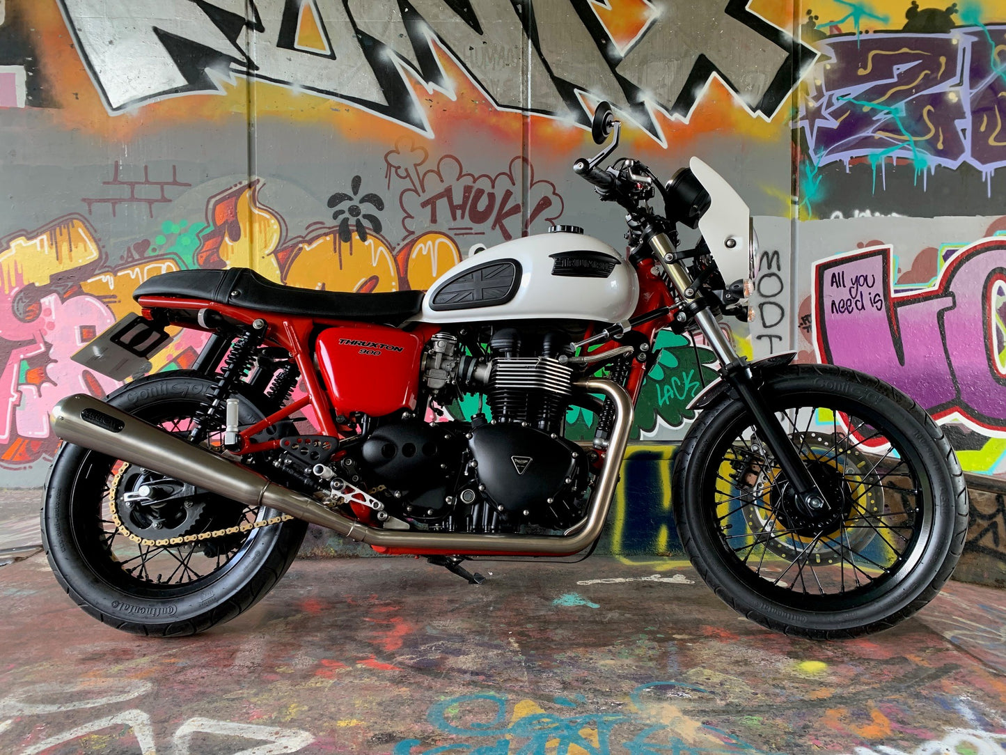 Triumph Thruxton 900 – 2010 10th Anniversary Edition – Custom Build – Rare *SOLD*