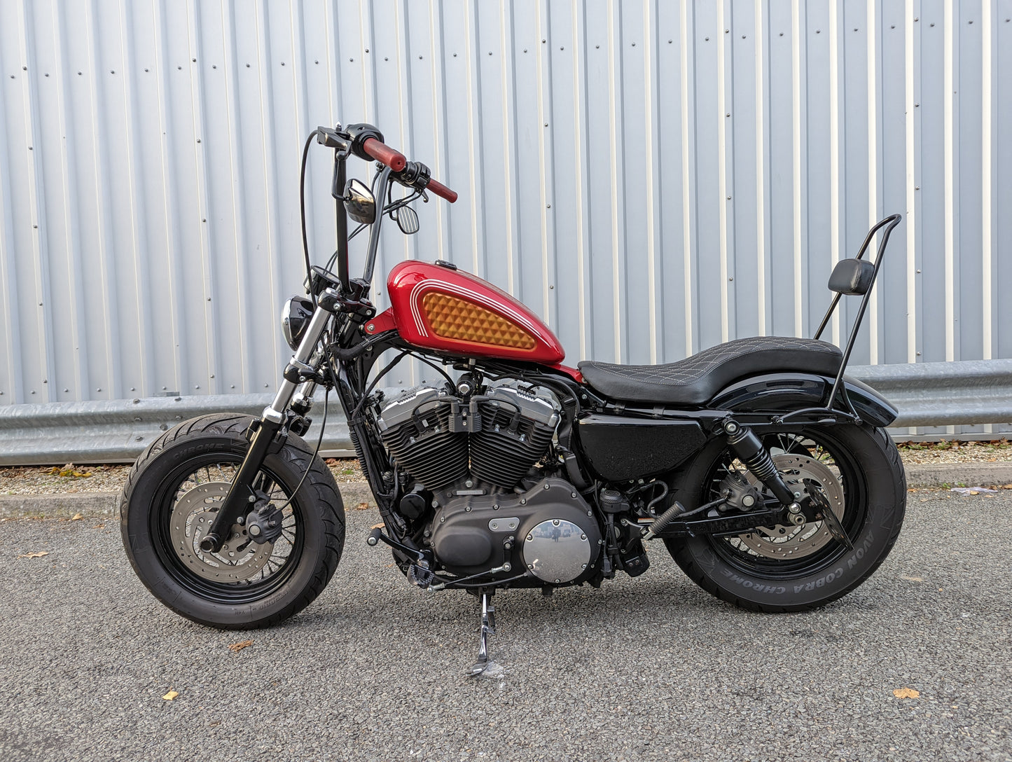 Harley Davidson Forty Eight Orange 1200cc 2010 Model *SOLD*